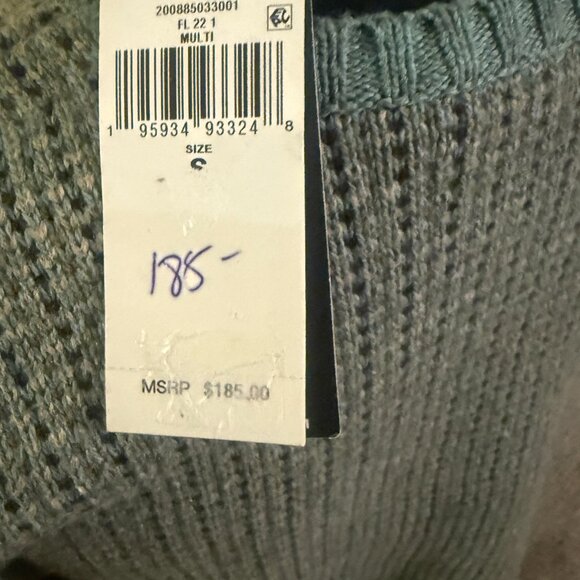 LAUREN Ralph Lauren Black Label Faux Leather Elbow Patch Sweater 🔥🔥🔥 - Picture 4 of 6